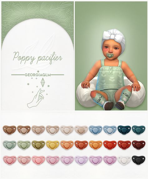 poppy pacifier by georgiaglm Sims 4 Cc Maxis Match Fitness, Sims 4 Cc Infant Dummy, Sims 4 Cc Infant Binky, Sims 4 Cc Binkies, Sims 4 Cc Toddler Pacifier, Infant Pacifier Sims 4 Cc, Sims 4 Infant Pacifier Cc, Sims 4 Infant Eyelashes, Sims 4 Cc Infant Pacifier