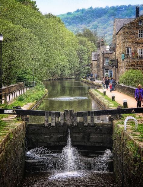 Yorkshire Photography Group - I-Yorkshire | Hebden Bridge | Facebook Glowworm Caves, Hebden Bridge, Cobbled Streets, Photography Group, Green Country, River Photography, Cozy Cafe, Historic Architecture, Yorkshire Dales