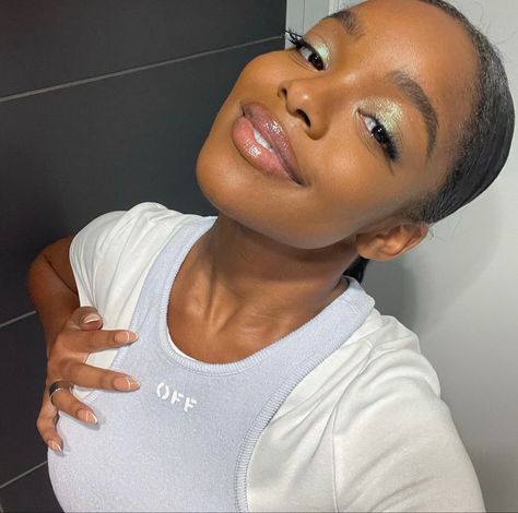 Marsai Martin Makeup Looks, Marsai Martin Makeup, Marsi Martin, Marsai Martin Outfit, Marsai Martin, Internet Girl, Dark Skin Beauty, Vogue Beauty, Famous Girls