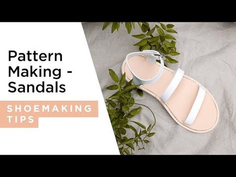 How to make easy patterns for sandals | HANDMADE | Shoemaking Tutorial - YouTube Shoes Video, Make Shoes, Easy Patterns, How To Make Shoes, Comfortable Sandals, Handmade Shoes, Super Simple, Simple Patterns, Pattern Making