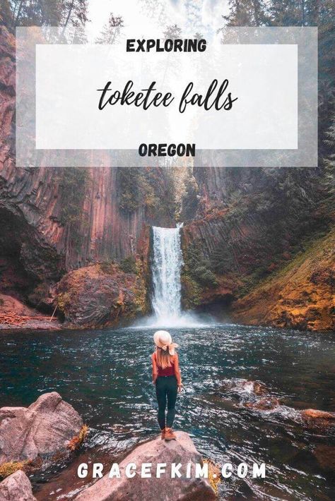 Toketee Falls, Things To Do In Oregon, Oregon Adventures, Klamath Falls Oregon, West Coast Travel, Pacific Northwest Travel, Travel Oregon, Oregon Life, Explore Oregon