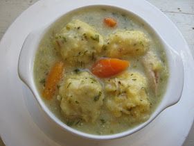 she's in the kitchen: chicken-vegetable soup with cornmeal dumplings Polenta Dumplings, Roast Chicken Soup, Chicken Kale Soup, Primal Blueprint Recipes, Chicken Casserole Dinners, Chicken Dumpling Soup, Chicken Kale, Special Meals, Cornmeal Dumplings