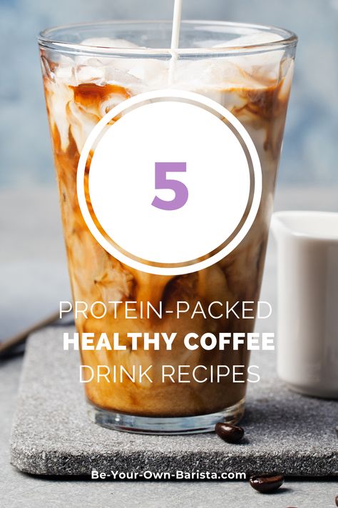 Healthy Coffee Drinks Recipes, Expresso Recipes, Healthy Coffee Drinks, Energy Drink Recipe, Homemade Coffee Drinks, Coffee Recipe Healthy, Drinks To Make, Coffee Shake, Coffee Energy