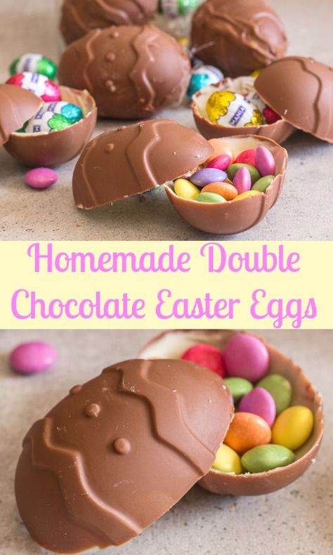 Chocolate Easter Eggs, Easy Easter Treats, Easter Snacks, Easter Sweets, Easter Desserts, Easter Food, Easter Baking, Easter Goodies, Easter Eggs Chocolate