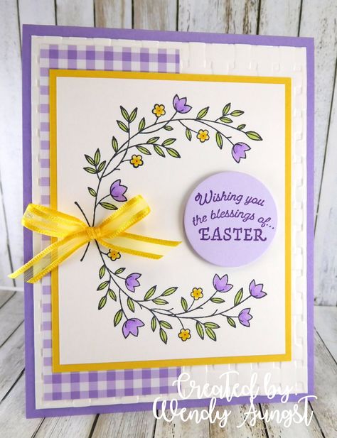 Stampin Up Spring Cards Ideas, Handmade Easter Cards Ideas Beautiful, Spring Handmade Cards, Stampin Up Easter Cards Ideas, Easter Homemade Cards, Easter Card Ideas Handmade, Spring Greeting Cards, Stampinup Easter Cards, Su Easter Cards