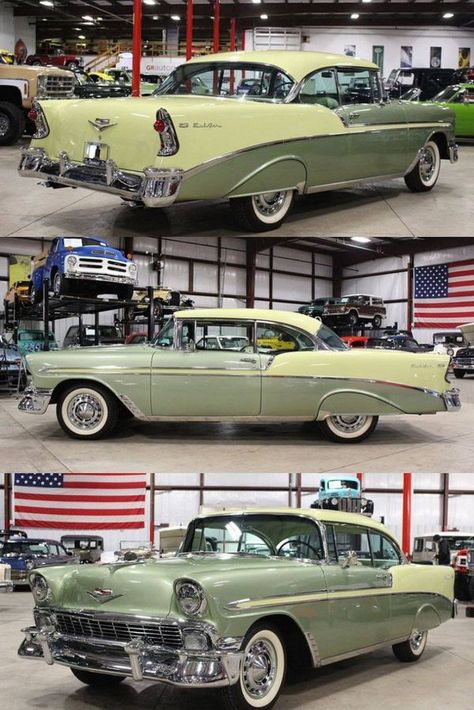 Bel Air Car, Oldies Cars Lowrider, 1956 Ford Thunderbird Convertible, Chevy Bel Air, Chevrolet Bel Air, Bel Air, Old Cars, Vintage Cars, Chevy