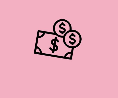 pastel pink, ios 14, app cover icon (used for itunes store) Pink Itunes Store Icon, Money App Icon Aesthetic, Money Icon Pink, Pink Bank Icon, Pink Money App Icon, Download App Icon, Money App Icon, App Icon Theme, App Icon Aesthetic Pink