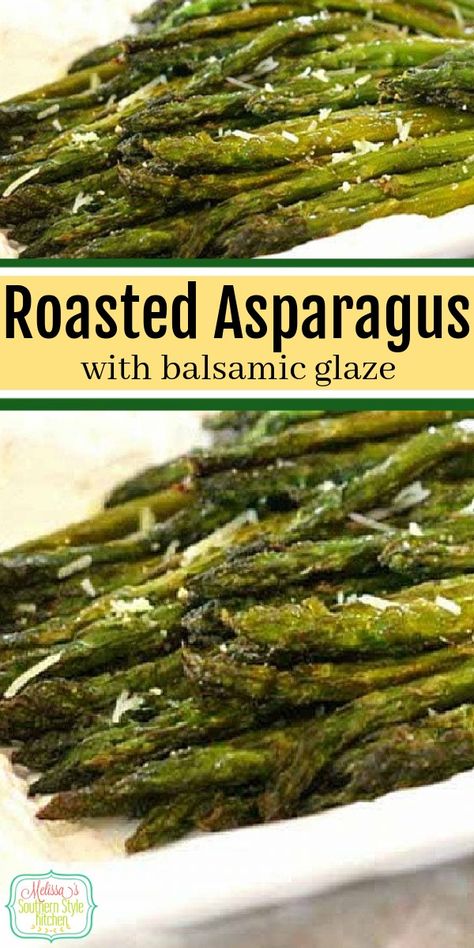 Oven Roasted Asparagus Balsamic Glaze Recipes, Asparagus Dishes, Asparagus Recipes Baked, Asparagus Recipes Roasted, Oven Roasted Asparagus, Baked Asparagus, Roasted Vegetable Recipes, Summer Salad Recipes, Roasted Asparagus