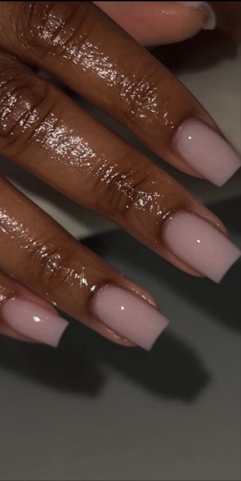 Nails that are simple for everyday use Cute Simple Nails For Winter, Simple Nail Natural, Trendy Acrylic Nails Coffin Short Simple, Basic Nails Black Women, Simple Natural Looking Nails, Cute Short Nails Neutral, Plain Tips Nails, Simple Nail Styles For Short Nails, Basic Color Nails Acrylic