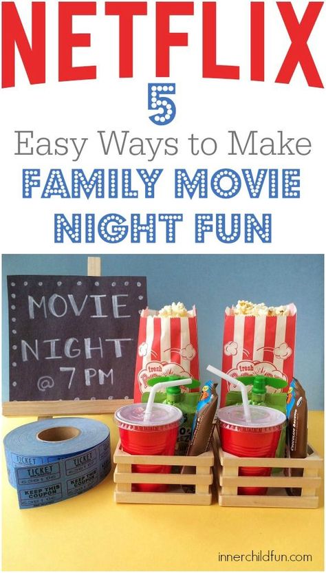 Make family movie night fun with these 5 easy and creative ideas! Movie night will be requested for every night after using these ;) Soaps Packaging, Cinema Wallpaper, Games Indoor, Recipes Family, Movie Night Party, Backyard Movie, Family Fun Night, Hollywood Party, Ideas Handmade