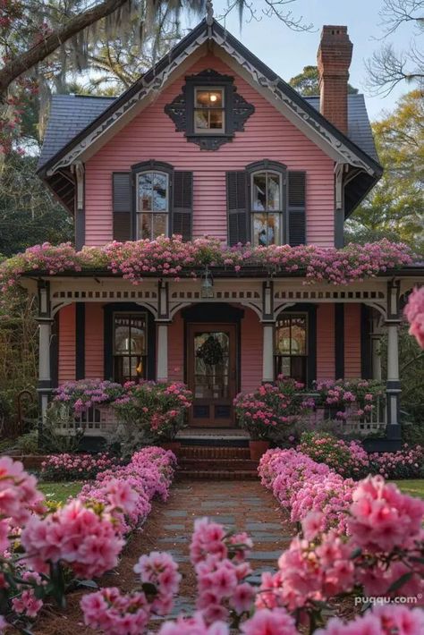 Spring Front Porch Decor, Easy Garden Ideas, Victorian Porch, Spring Porch Decor, Small Water Features, Rustic Lanterns, Porch Makeover, Cozy Seating, Vintage Inspired Decor