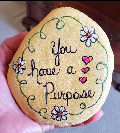 Spiritual Rock Painting Ideas, Positive Painted Rocks, Christian Painted Rocks, Boho Rocks, Have A Blessed Evening, Blessed Evening, Happy Drawings, Diy Rocks, Dot Rocks