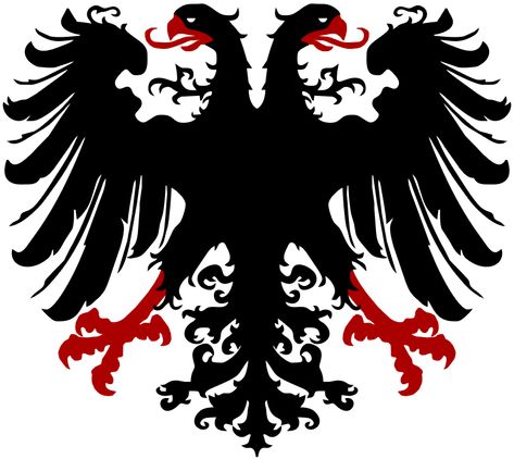 Eagle of the Holy Roman Empire Empire Wallpaper, Imperiul Roman, العصور الوسطى, Historical Flags, Double Headed Eagle, Double Eagle, Germany Flag, Holy Roman Empire, Empire Romain