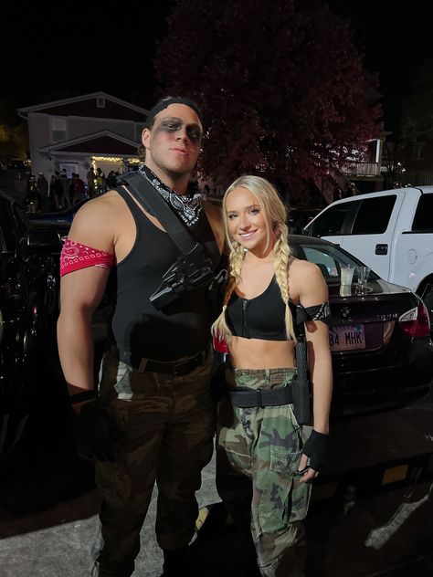 Solider Costume Women, Swat Team Couple Costume, Couples Swat Costumes, Army Couples Costume, Couple Army Costume, Army Halloween Costumes Couples, Cod Halloween Costume, Soldier Halloween Costume Women, Army Couple Costume