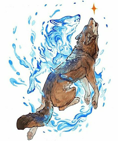 Red Wolf Aesthetic, Wolf Aesthetic, Spirit Animal Art, Canine Art, Red Wolf, Fantasy Creatures Art, Arte Sketchbook, Mythical Creatures Art, Wow Art