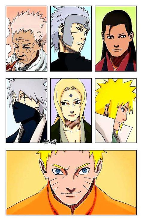 Naruto: Hokage of Konoha All Hokage, Naruto Artwork, Naruto Birthday, Naruto Y Hinata, Naruto Gaiden, Naruto Stuff, Japanese Manga Series, Kakashi Hatake, Naruto Art