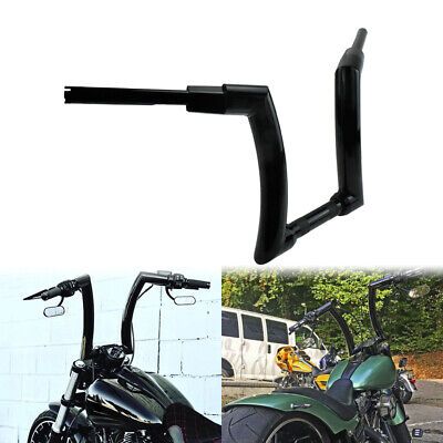 ad eBay - 12'' Ape Hanger Rise Z Bar 1 1/4" Handlebar Fit For Harley Softail Dyna 883 1200 - Buy Now, click the link (eBay) Ape Hanger, Ape Hangers, Harley Softail, Motorcycles & Scooters, Scooter Parts, Click The Link, Buy Now, Car Detailing, Bar