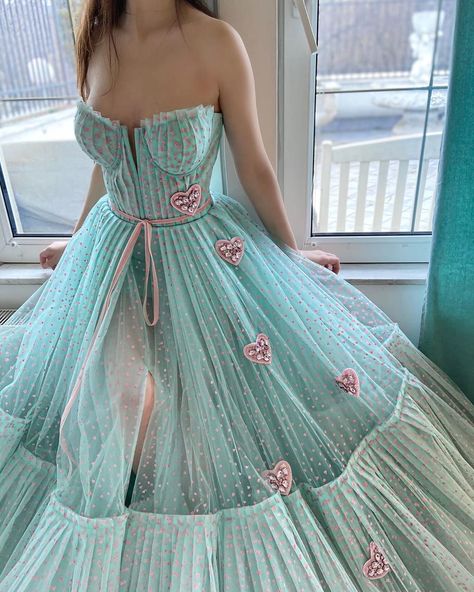 Couture Dior, Teuta Matoshi, Senior Prom Dresses, Elegant Prom, Dream Dresses, Swiss Dot, Bustiers, Gorgeous Gowns, Evening Dresses Prom