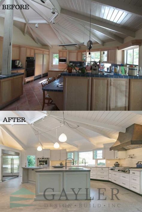 Octagon Kitchen, Hexagon House, Contemporary Kitchen Remodel, Octagon House, Flip House, Kitchen Pantry Design, Old Room, Lake Cottage, Functional Space