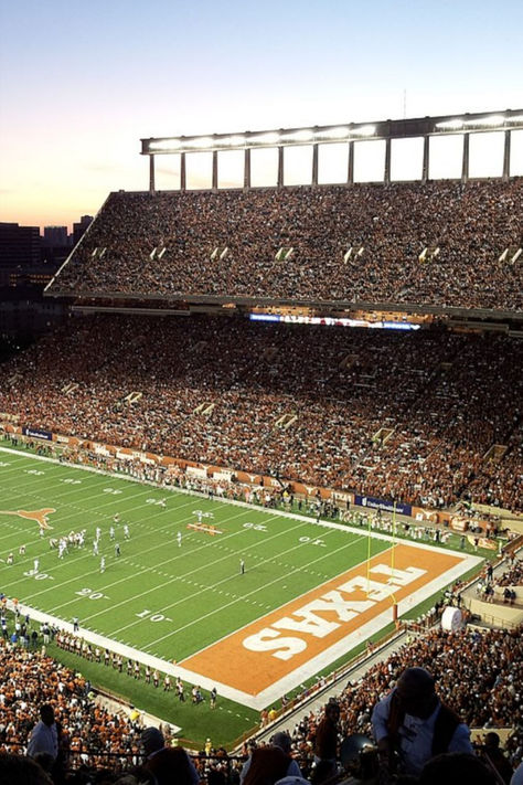 DKR Texas Memorial Stadium: A Texas Longhorn Gameday Guide Texas Longhorns Football, Longhorns Football, Visit Austin, Amazing Spiderman Movie, Spiderman Movie, Texas Longhorn, Football Stadium, Football Stadiums, Sports Travel