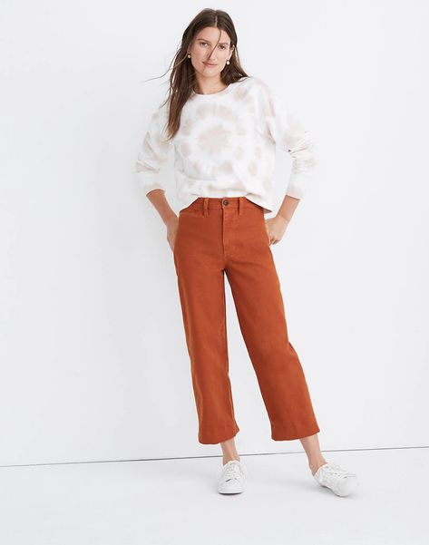 Petite Slim Emmett Wide-Leg Crop Pants Wide Leg Crop Pants, Cropped Wide Leg Pants, Wide Leg Cropped Pants, Petite Pants, Every Single Day, Crop Pants, How To Slim Down, Slim Pants, Cropped Jeans