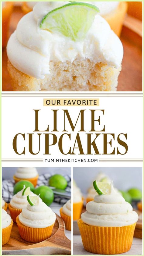 Dive into the tangy world of key lime with this easy cupcake recipe made from scratch. These key lime cupcakes are the perfect summer treat, combining a soft, moist texture with a refreshing lime zest. Follow our simple instructions to create these delightful cupcakes that everyone will love. Perfect for any summer gathering or dessert. Lemon Cupcakes From Scratch, Key Lime Cupcakes Recipe, Easy Cupcake Recipe, Dessert List, Cupcakes From Scratch, Key Lime Cupcakes, Favorite Casserole Recipes, Fluffy Cupcakes, Delicious Holiday Desserts