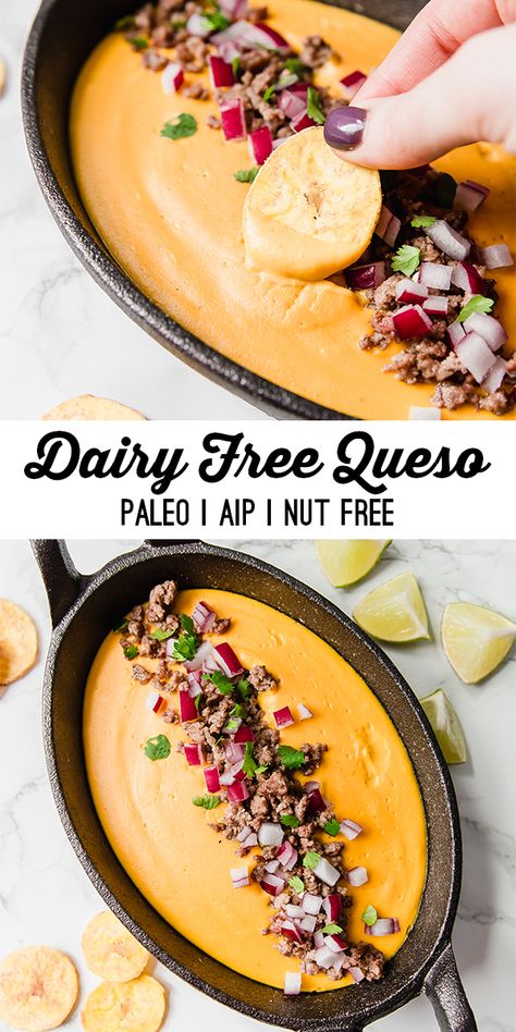 Dairy Free Queso, Aip Diet Recipes, Dairy Free Bread, Unbound Wellness, Whole30 Meal Prep, App Builder, Autoimmune Paleo Recipes, Aip Paleo Recipes, Dairy Free Snacks