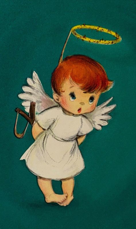 Christmas Angel Illustration, Angel Cartoon, Vintage Christmas Angel Illustration, Vintage Tree Topper Angels, Angel Halloween Costumes, Vintage Angel Tree Topper, Angel Illustration, Vintage Plastic Angels, Angel Print