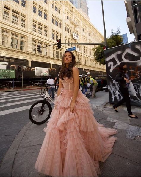 Isabella Merced, Fairytale Prom, Fairytale Prom Dress, Dress Editorial, Gown Aesthetic, 50 Aesthetic, Isabela Merced, Day Aesthetic, Dresses For Wedding