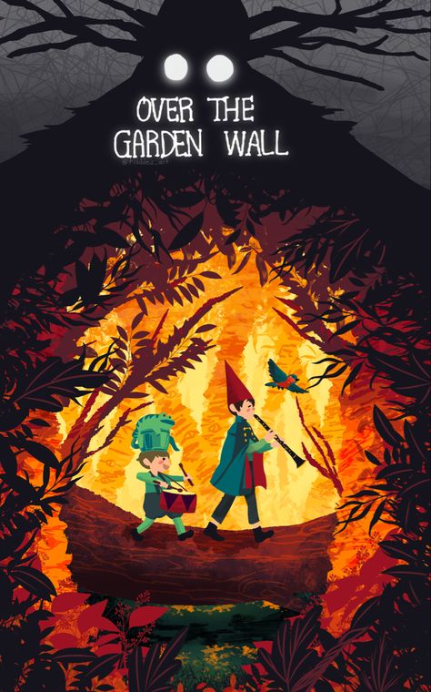 Over The Garden Wall Phone Wallpaper, Over The Garden Wallpaper, Over The Garden Wall Fanart, Over The Garden Wall Wallpaper, Silly Aesthetic, Wall Phone, Fall Stuff, Comic Cover, Over The Garden Wall