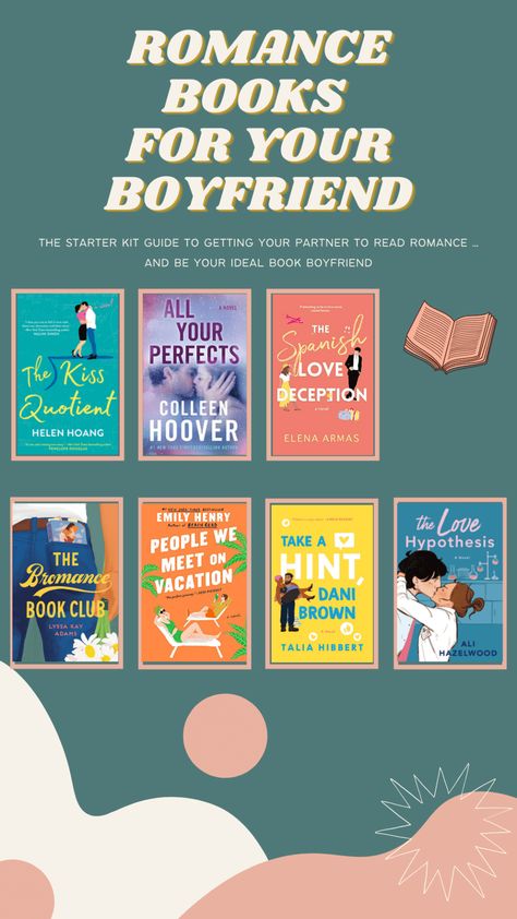 Romance Book Recommendations for your Boyfriend Romance Book Recommendations, Take A Hint, Reading Aesthetic, My Bf, Colleen Hoover, Book Boyfriends, Your Boyfriend, Contemporary Romances, You Are Perfect