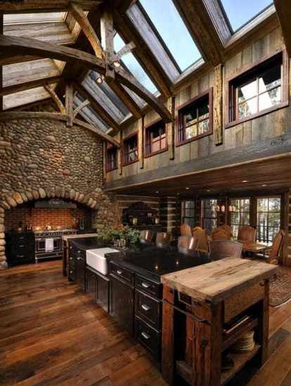 Take a peek inside this gorgeous entertainment barn in Tennessee Credence Penelope Douglas, Mountain Home Living Room, Kitchen Elements, Mountain Modern Home, Rustic Style Decor, Daydream Believer, Upcycled Wood, Butcher Blocks, Penelope Douglas