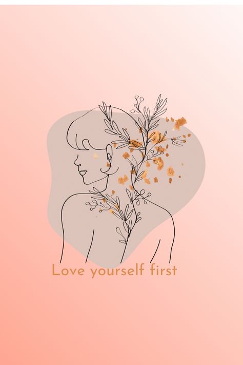 Love yourself ❤️ Iphone Wallpaper Quotes Inspirational, Self Love Journey, Practicing Self Love, Wall Papers, Good Quotes For Instagram, Room Posters, Pink Love, Love Images, Love Yourself