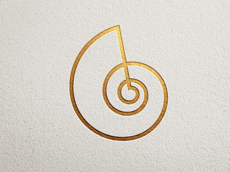 music logo by Sophia Yakivtsiv on Dribbble Nautilus Logo, Fibonacci Logo, Spiral Logo Design, Fibonacci Circle, Golden Ratio Logo Design, Singer Logo, Spiral Logo, Golden Ratio Logo, Music Logo Design