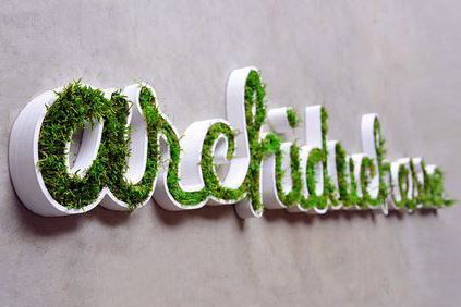 Greenery Letters Mos Wand, Natural Office, Moss Letters, London Sign, Wellness Room, Office Signage, Moss Decor, Wall Logo, Moss Wall Art