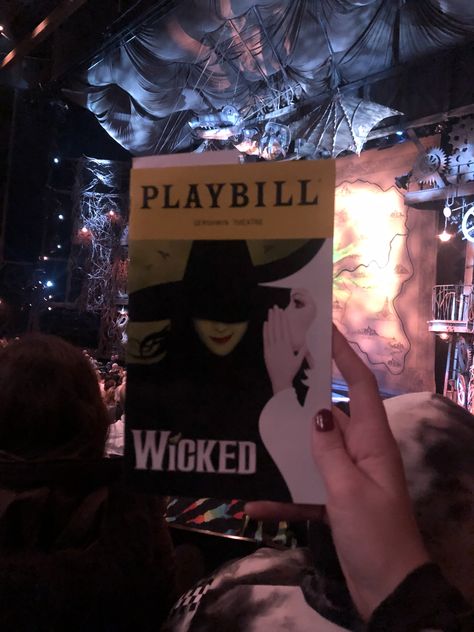 Wicked Broadway, Broadway Wicked, Majestic Theatre, Broadway Nyc, New York City Aesthetic, Defying Gravity, Theatre Kid, Musical Theatre, Theater