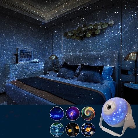 Cosmic Clouds, Space Projector, Planetarium Projector, Mini Verse, Ceiling Projector, Room Gaming, Star Projector Light, The Milky Way Galaxy, Galaxy Projector