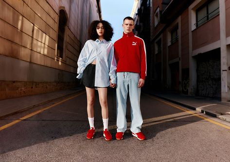 Puma is Reviving Its Easy Rider Vintage Sneaker Vintage Outfits Women, Puma Easy Rider, Deconstruction Fashion, Street Style Magazine, Running Silhouette, Love Store, Vintage Sneakers, Vintage Outfit, Easy Rider