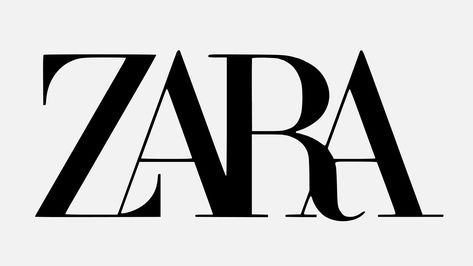 Zara logo gets controversial revamp by Baron & Baron Zara Logo, Luxe Logo, Type Logo, Logo Creator, Clothing Brand Logos, Fashion Logo Branding, Famous Logos, Simple Designs To Draw, Logo Redesign