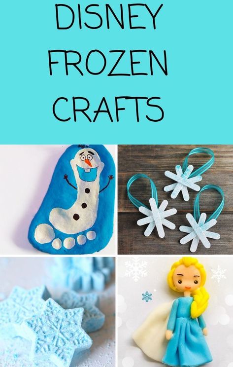 frozen crafts for kids art projects. Some great DIY Frozen ideas Frozen Craft Ideas, Frozen Crafts For Kids Easy, Elsa Crafts For Kids Easy, Frozen Crafts For Kids, Elsa Crafts, Disney Frozen Crafts, Infant Projects, Fun Easy Crafts For Kids, Disney Camp