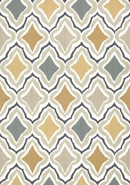 CRUISING, Grey, T88744, Collection Trade Routes from Thibaut Yellow Fabric Texture, Construction Wallpaper, Fabric Texture Pattern, Thibaut Wallpaper, Fabric Paint Diy, Trellis Wallpaper, Ajrakh Prints, Geometrical Pattern, View Wallpaper