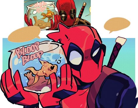 Spiderman Deadpool Fanart, Mouth Open Reference, Deadpool Oc, Super Hero Poses, Spider Man Mcu, Spiderverse Fanart, Deadpool X Spiderman, Deadpool Art, Marvel Fanart