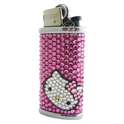 bedazzled Hello Kitty lighter ❤ liked on Polyvore featuring home, home improvement, fillers, hello kitty, accessories, lighters and misc Rhinestone Lighter, Hello Kitty Lighter, Lighter Art, Custom Lighters, Hello Kitty Merchandise, Hello Kitty House, Cool Lighters, Rhinestone Projects, Pretty Pens