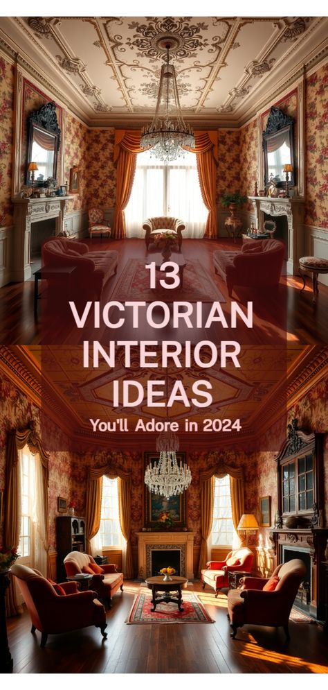 Victorian homes interior Old Victorian Homes Interior Vintage, Escape To The Chateau Interior, Victorian Fireplace Ideas, Living Room Victorian House, Gothic Revival Interior, Victorian Homes Interior, Old World Living Room, Victorian Style Living Room, Old Victorian Homes Interior