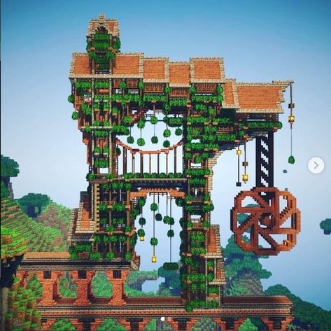 Steam Punk Minecraft House, Steampunk Builds Minecraft, Steam Punk Minecraft Builds, Minecraft 1.21 Builds, Steam Punk Minecraft, Minecraft Steampunk House, Minecraft Steampunk Builds, Steampunk Minecraft Builds, Minecraft Arena