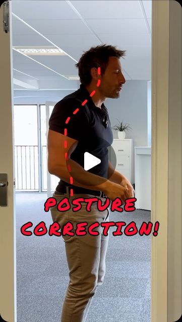 James Somerset Osteopath on Instagram: "Posture correction stretch. #posture #posturecorrection" Posture Correction Exercises, Posture Correction, July 7, School Boy, Somerset, Gym Workouts, Health, Hair, On Instagram