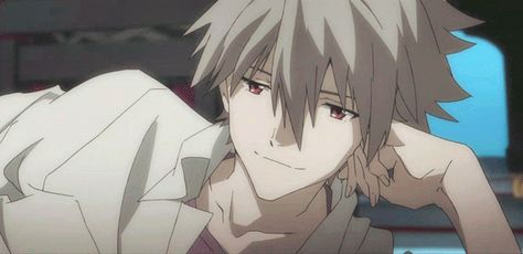 Nagisa Kaworu, Anime Egg, Evangelion Kaworu, Kaworu Nagisa, Neon Evangelion, Pandora Hearts, Genesis Evangelion, Neon Genesis, Animated Icons