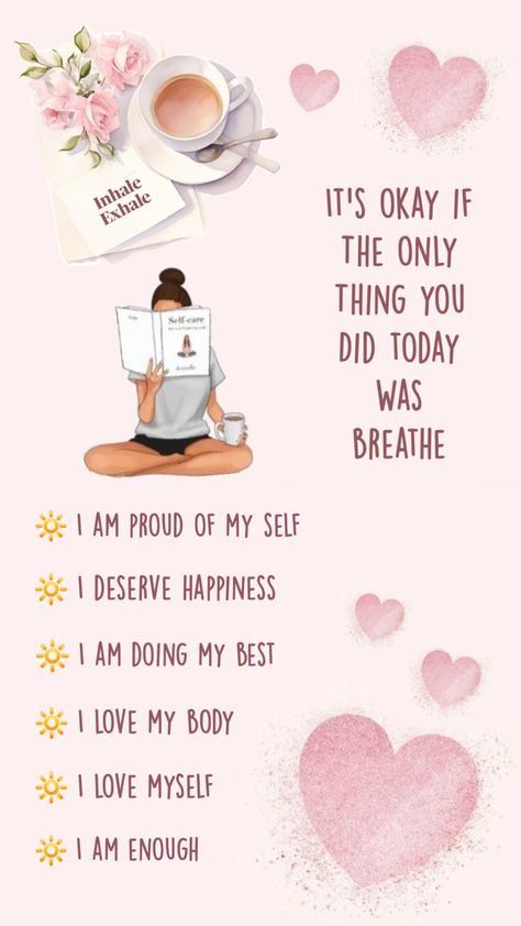 #selflove #wallpaper # Self Care Phone Wallpaper, Self Love Wallpaper, Love My Body, I Am Enough, I Am Done, I Deserve, Proud Of Me, Love Wallpaper, Phone Wallpapers