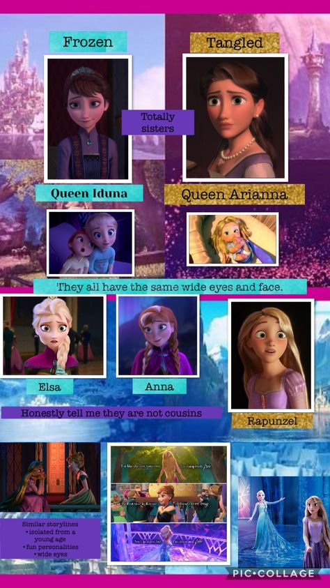 Elsa And Rapunzel, Disney Eras, Disney Princess Anime, Frozen And Tangled, Frozen Pictures, Disney Character Art, Disney Princess Movies, Disney Characters Videos, Disney Princess Quotes