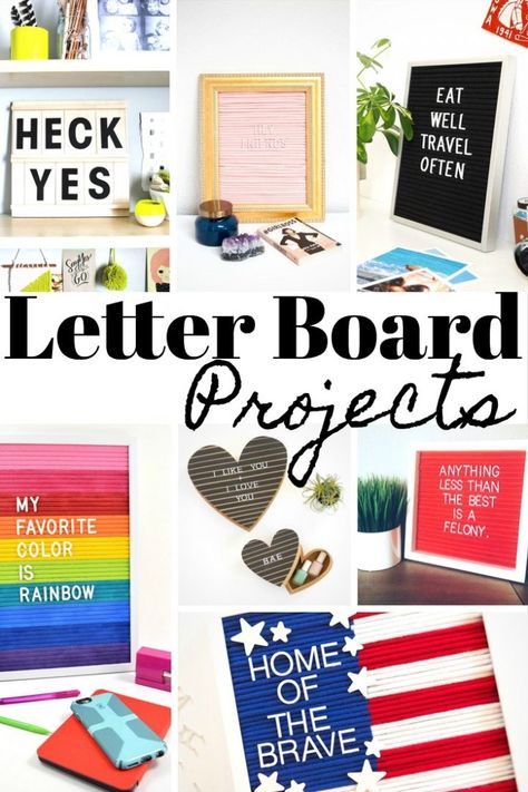 20 DIY Letterboard Projects ~ DivineLifestyle.com Diy Letterboard, Felt Letter Board, Recipes Under 500 Calories, Dinner Recipes Under 500 Calories, Holiday Crafts For Kids, Inspirational Motivational Quotes, Homemade Decor, Diy Decorating, 500 Calories